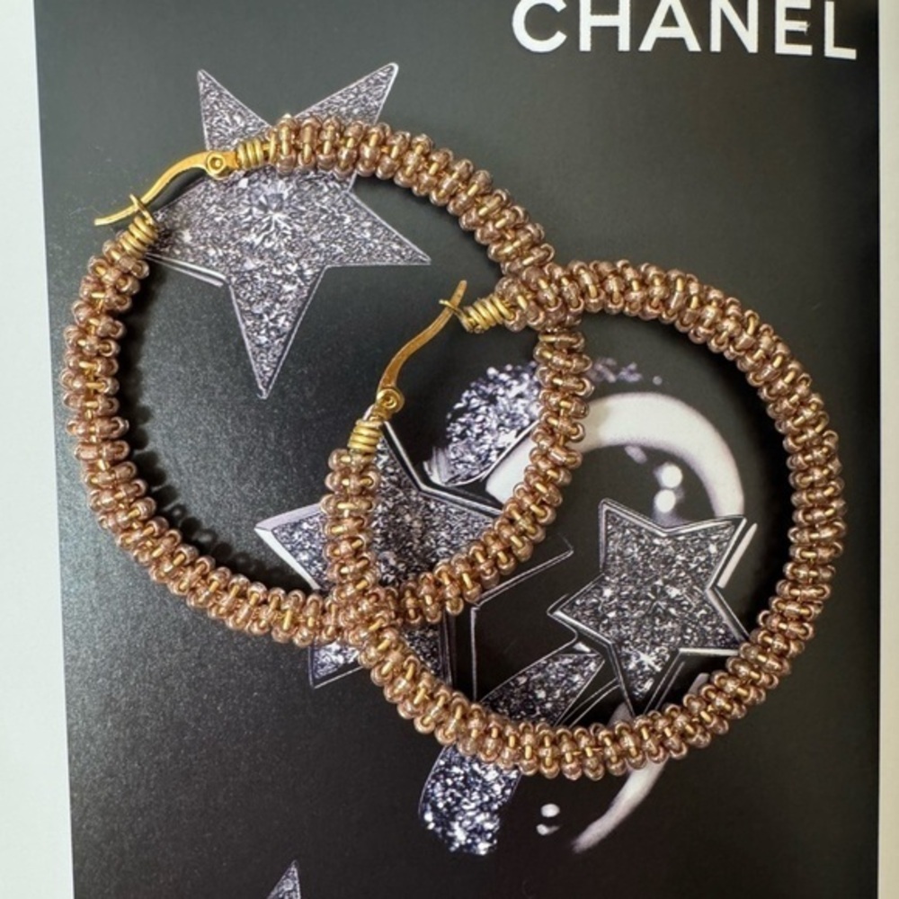 Rold Gold & Gold Hoop Earrings